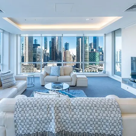 Penthouse 3 Bdrm Amazing Views Opposite Casino Apartment Melbourne Exterior photo